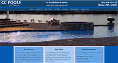 Desktop Screenshot of ccpoolbuilders.com